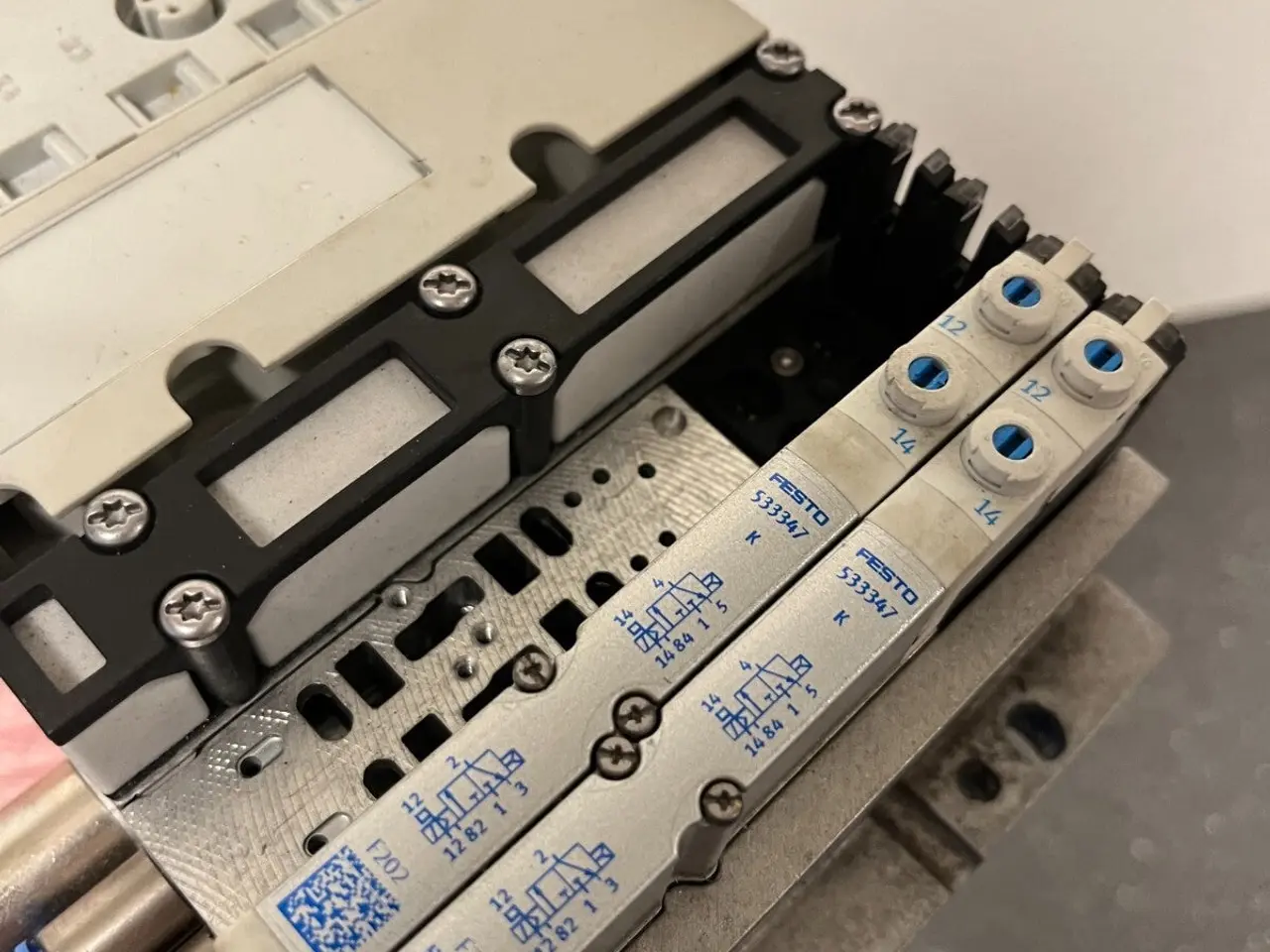 Billede 12 - Festo Pneumatic ventil Manifold Assembly med and