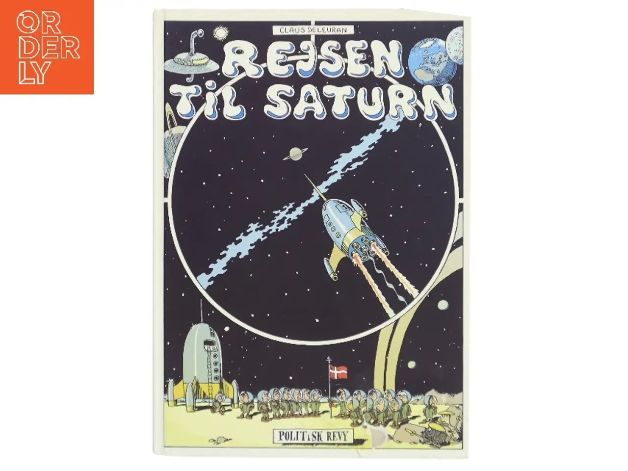Billede 1 - Rejsen til Saturn af Claus Deleuran (Bog)