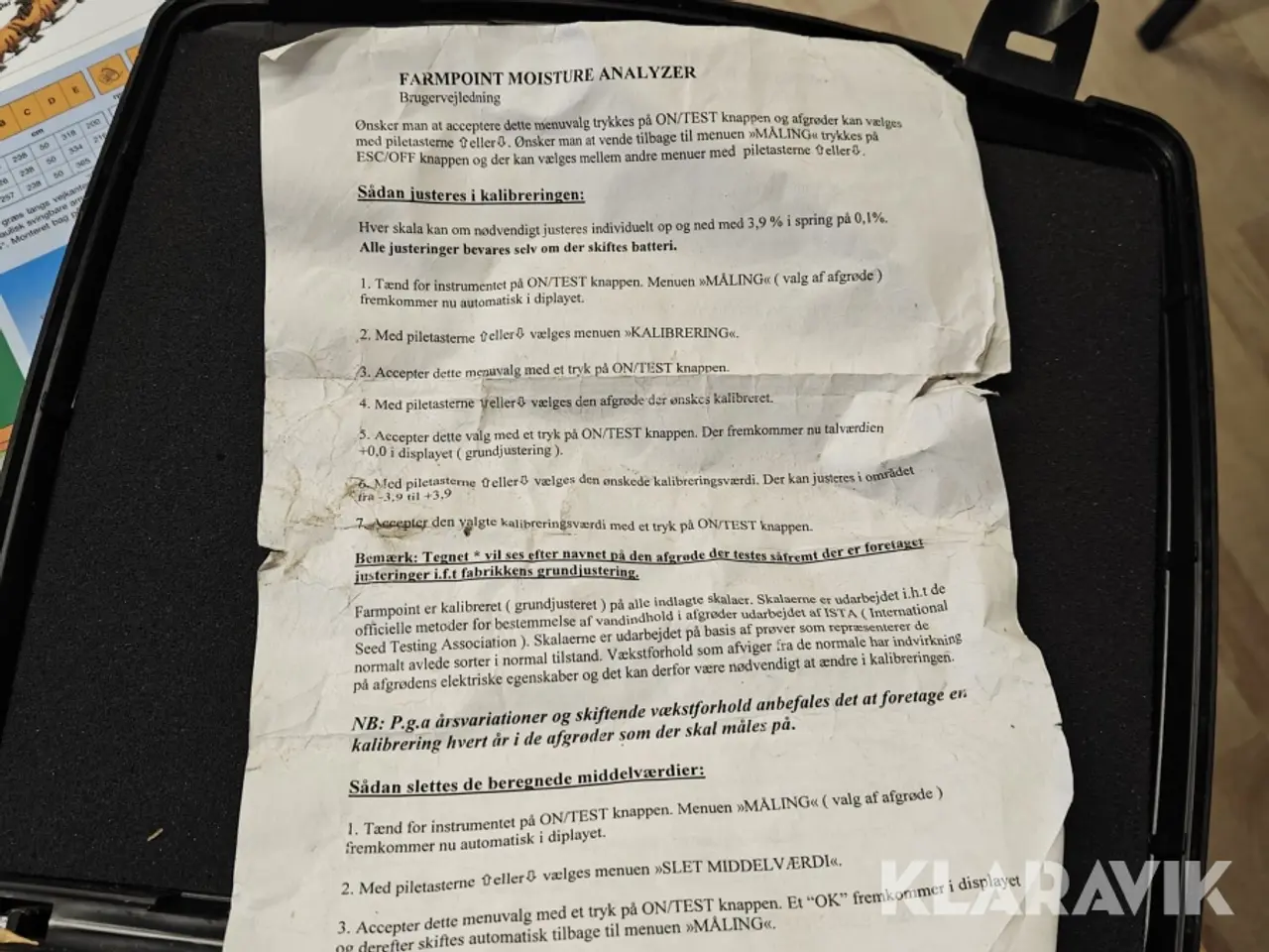 Billede 3 - Korn fugtighed måler Farmpoint