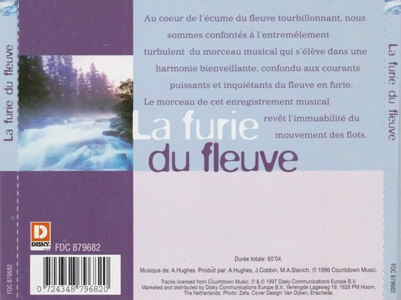 Billede 2 - Anton Hughes – La Furie Du Fleuve – CD