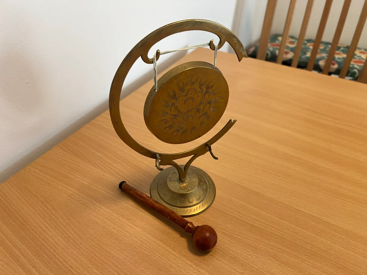 Billede 5 - Vintage messing gongong