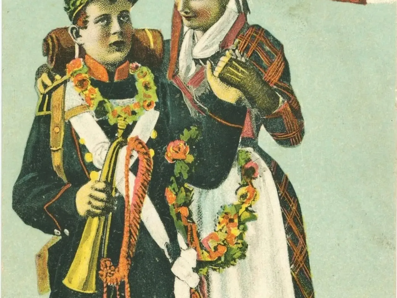 Billede 1 - Den lille Hornblæser, 1909