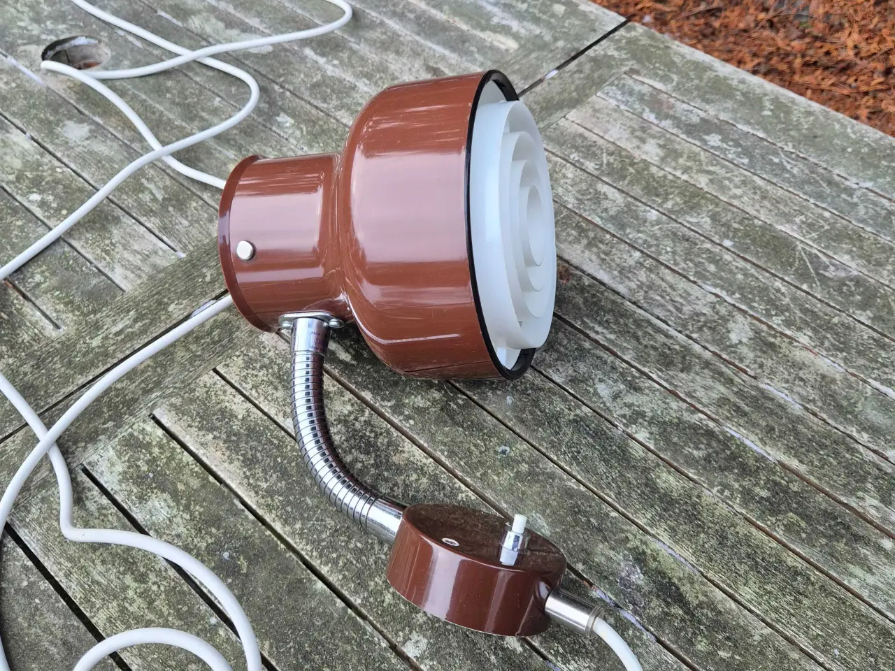 Billede 1 - Herlig chokoladebrun Bumling væglampe 