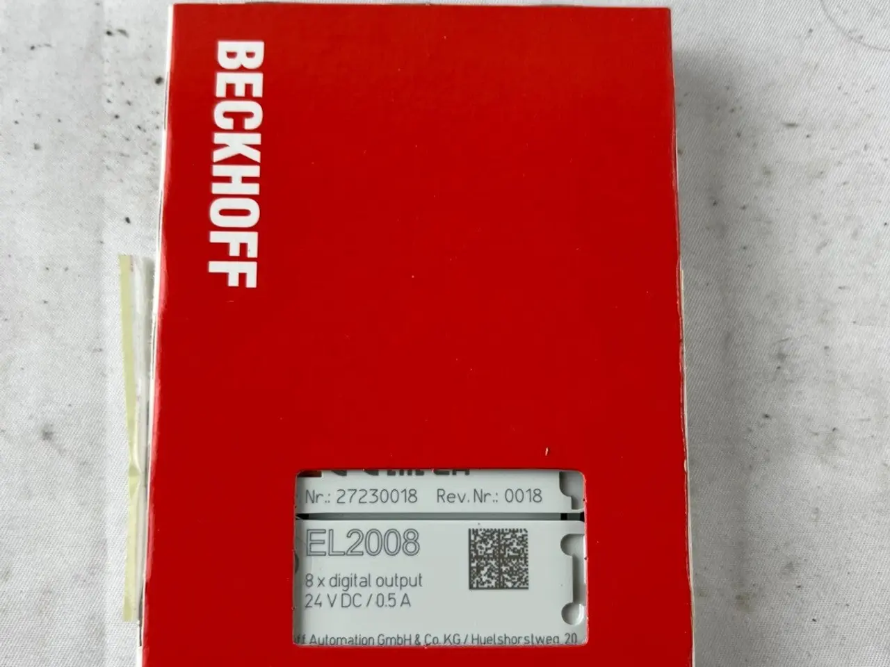 Billede 2 - Beckhoff EL2008 EtherCAT Terminal 8‑Channel Output