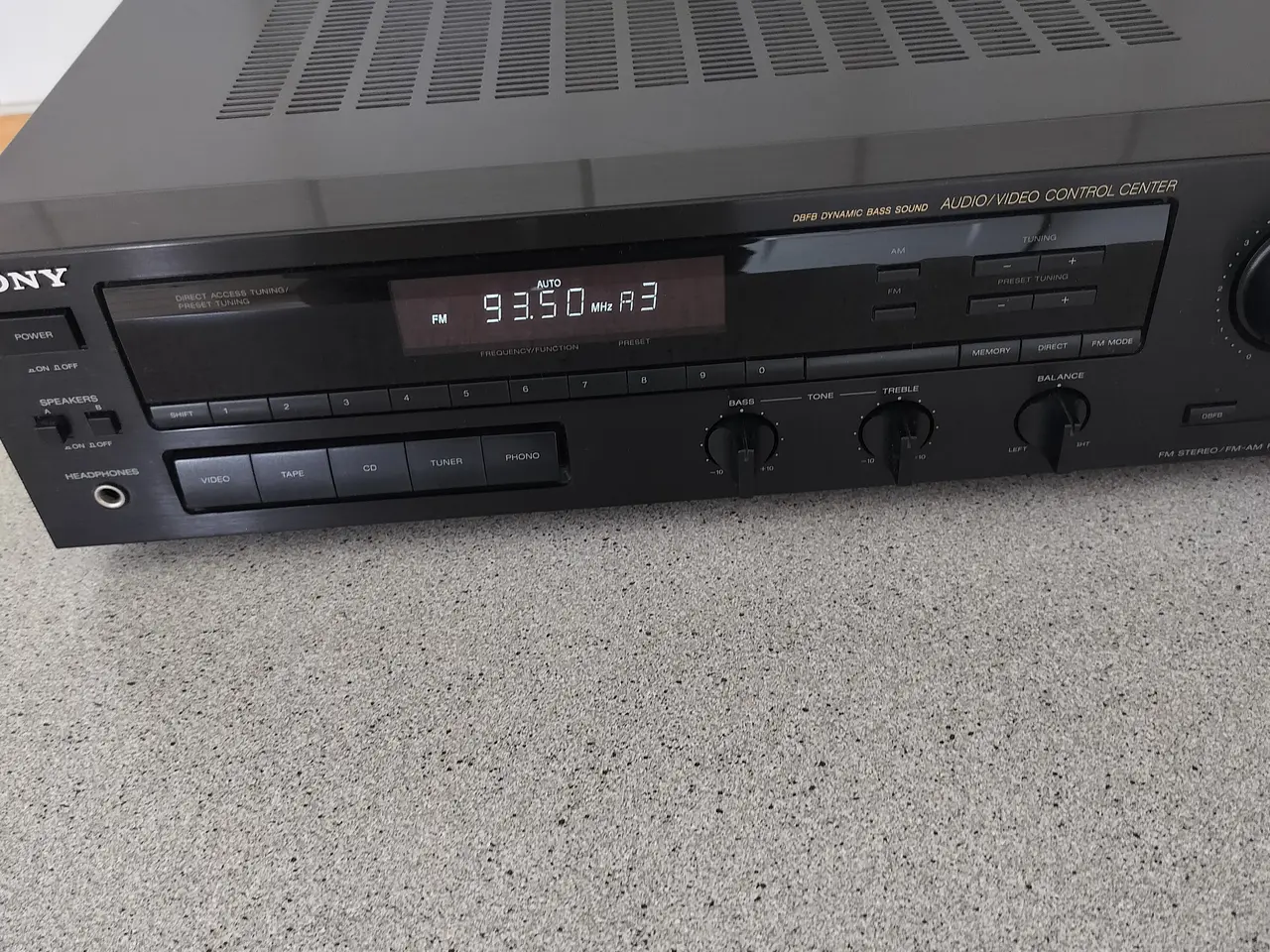 Billede 2 - Sony STR AV270X receiver