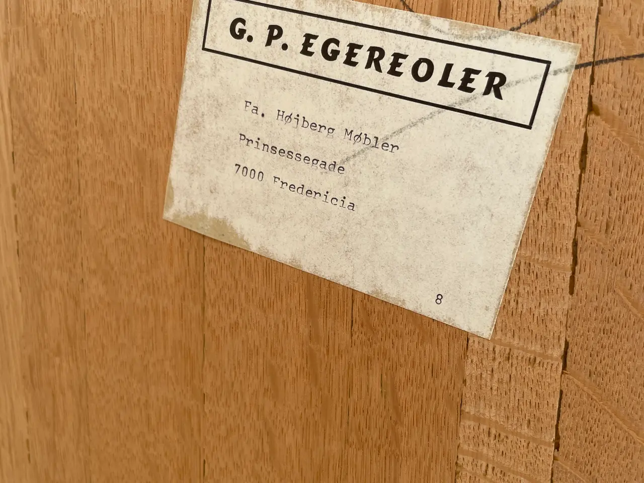 Billede 4 - Egetræ reoler