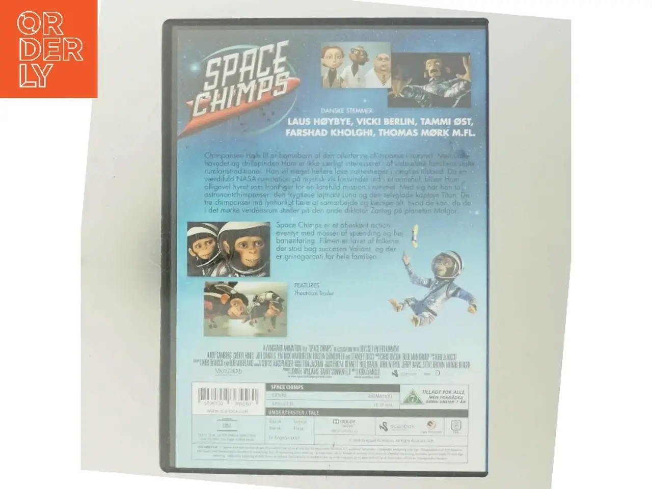 Billede 3 - SPACE CHIMPS med Laus Høybye (DVD)