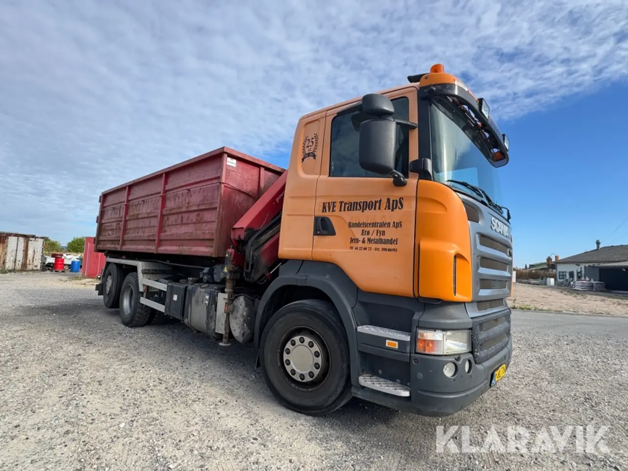 Billede 2 - Lastbil med kran Scania R 340, 6X2/4 Container
