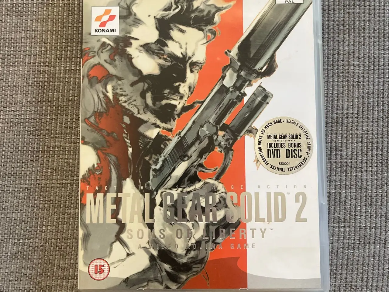 Billede 1 - Konami Metal Gear Solid 2 Sons of Liberty (3 disk) - PS2