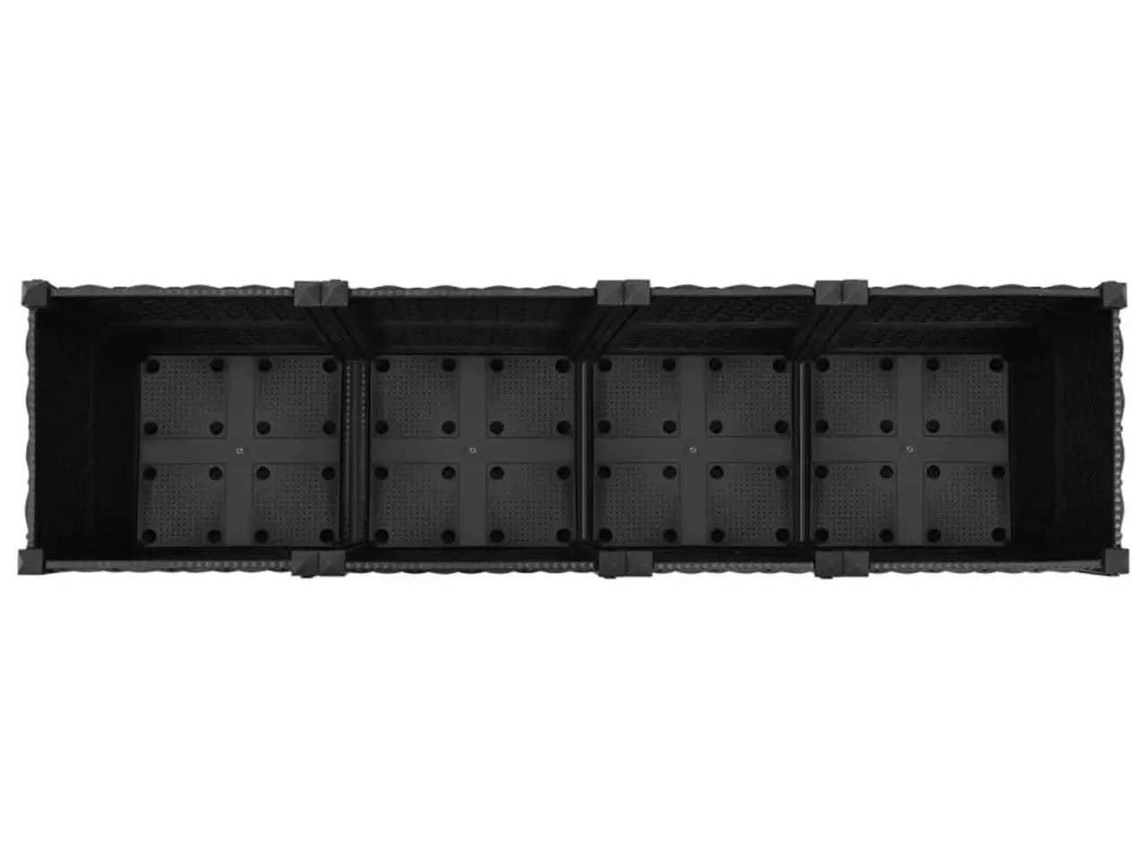 Billede 6 - Højbed 160x40x38 cm polypropylen