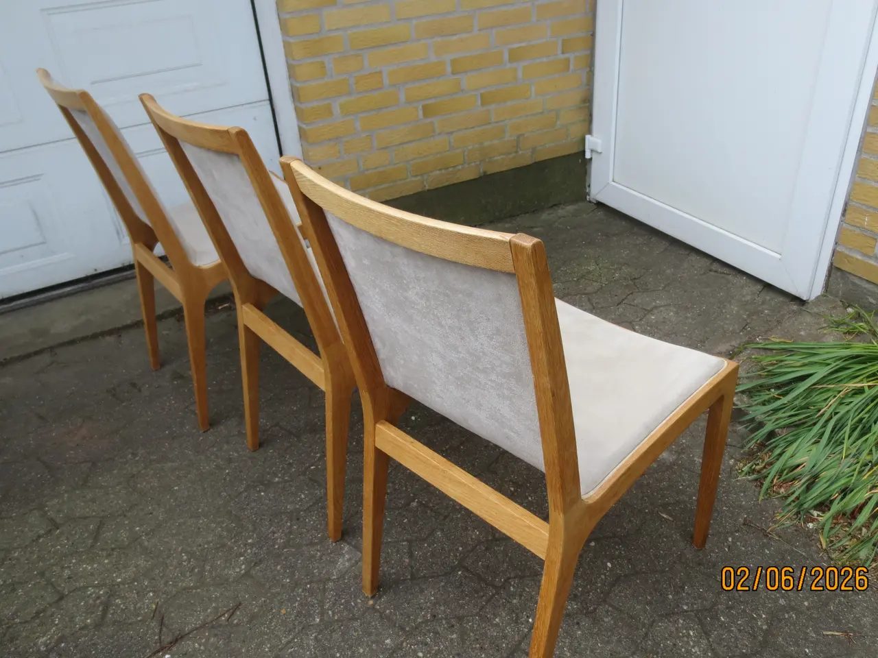 Billede 5 - 3 stk Spisebordsstole Jakob Berg Danish Design