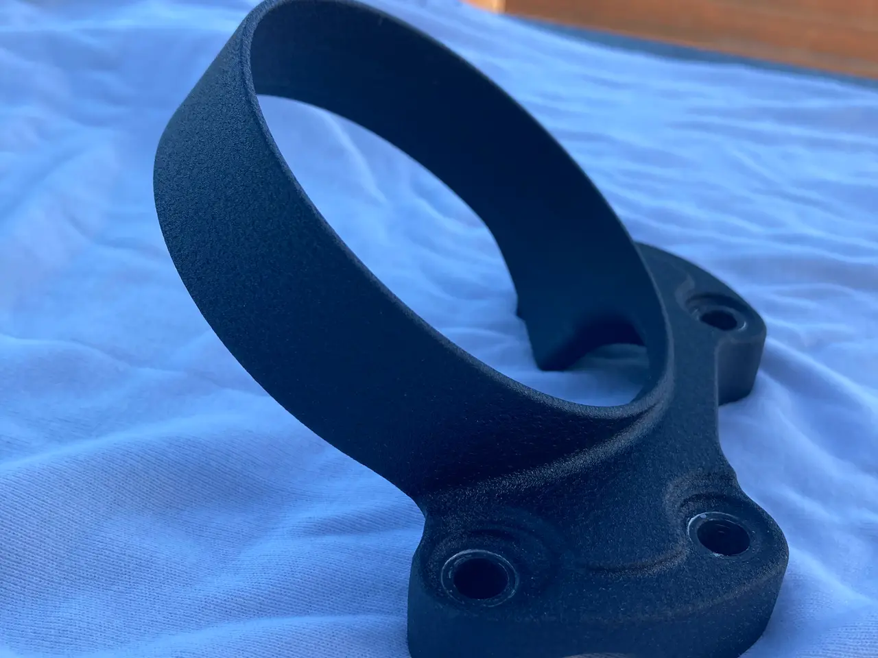 Billede 7 - Harley speedoholder/ riser clamp, fra Low Rider S