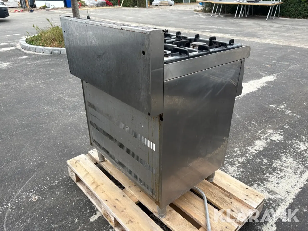 Billede 5 - Professionelt Gaskomfur Bertos G7F4M - 4 blus