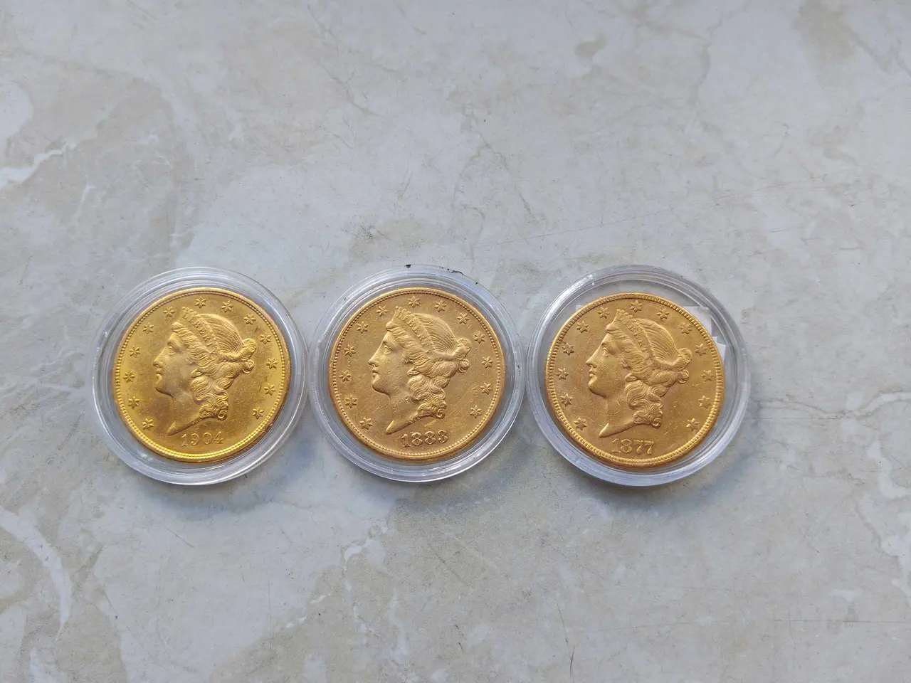 Billede 5 - Amerikansk Liberty Head Double Eagle guldmønt
