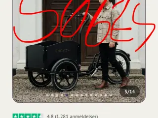 søges! Chanty ladcykel teen 