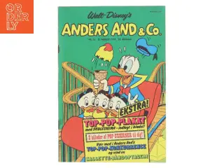 Walt Disney's Anders And & Co. Med indlæg.