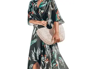 maxi-Wrap ,split skørt -/ str: Medium