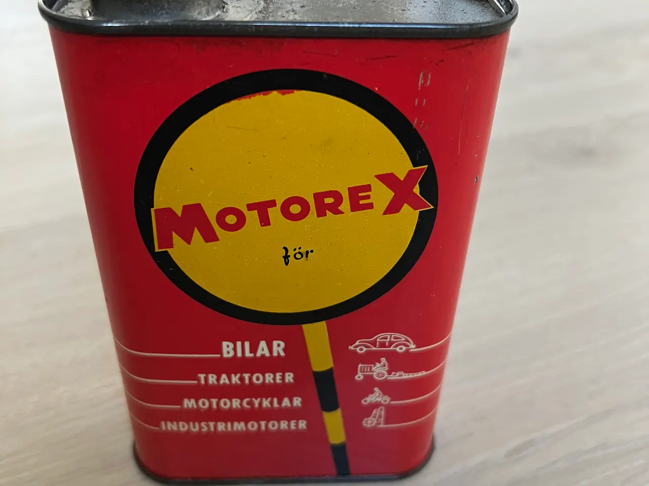 Billede 1 - Vintage-blikdåse MotoreX