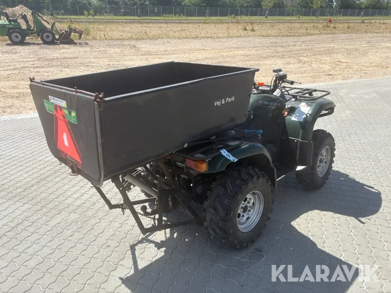 Billede 6 - ATV Yamaha Grizzly 660 med tiplad
