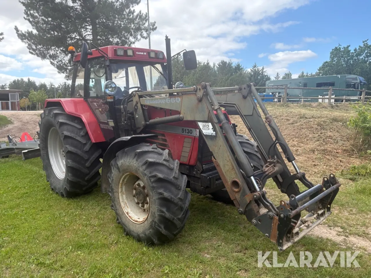 Billede 7 - Traktor Case IH 5130A Maxxum med frontlæsser