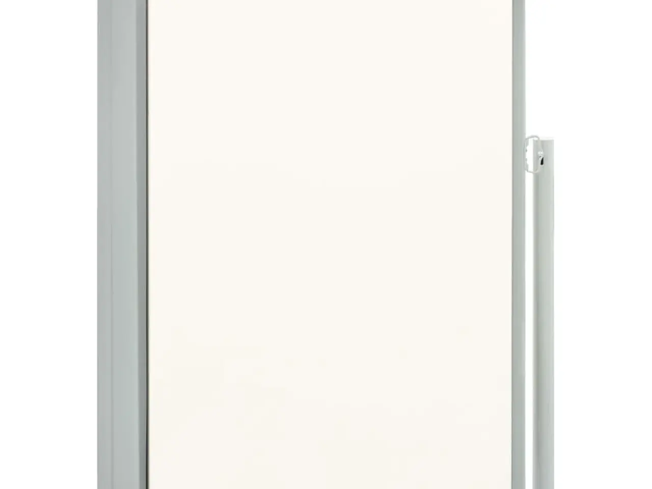 Billede 2 - Sammenrullelig sidemarkise 100 × 300 cm - cremefarvet