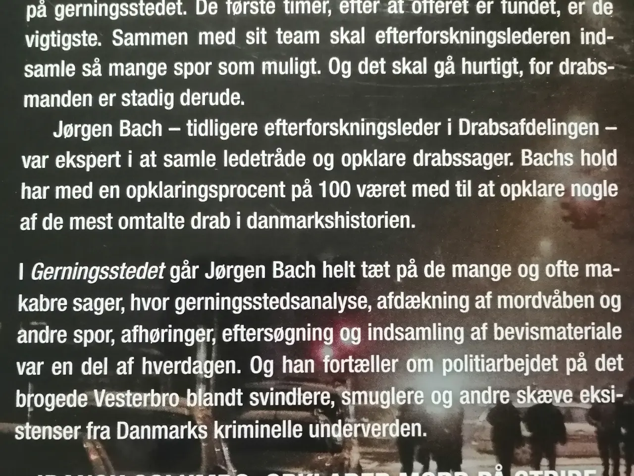 Billede 2 - Gerningsstedet : historier fra Drabsafdelingen