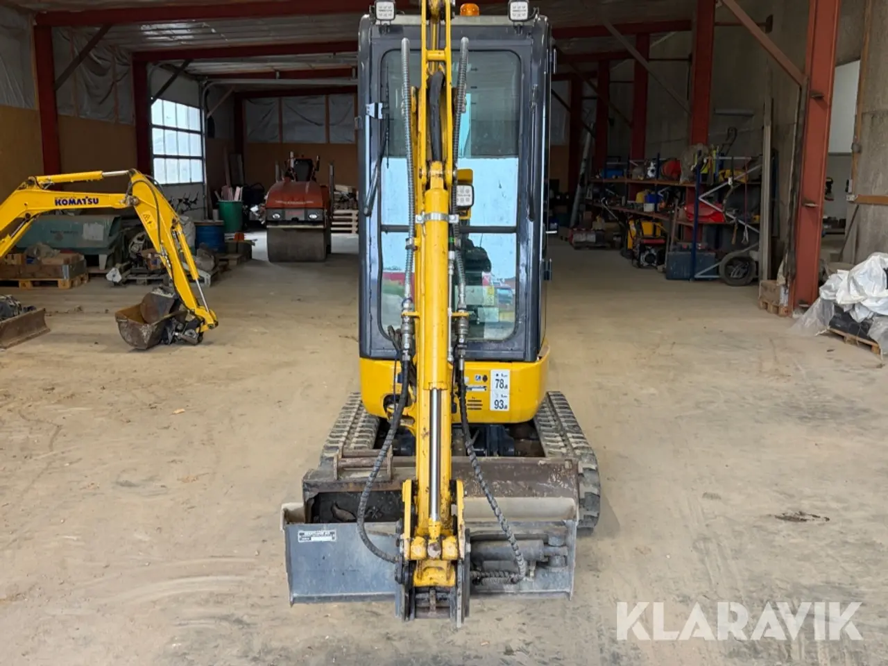 Billede 8 - Minigravemaskine Komatsu PC16R HS