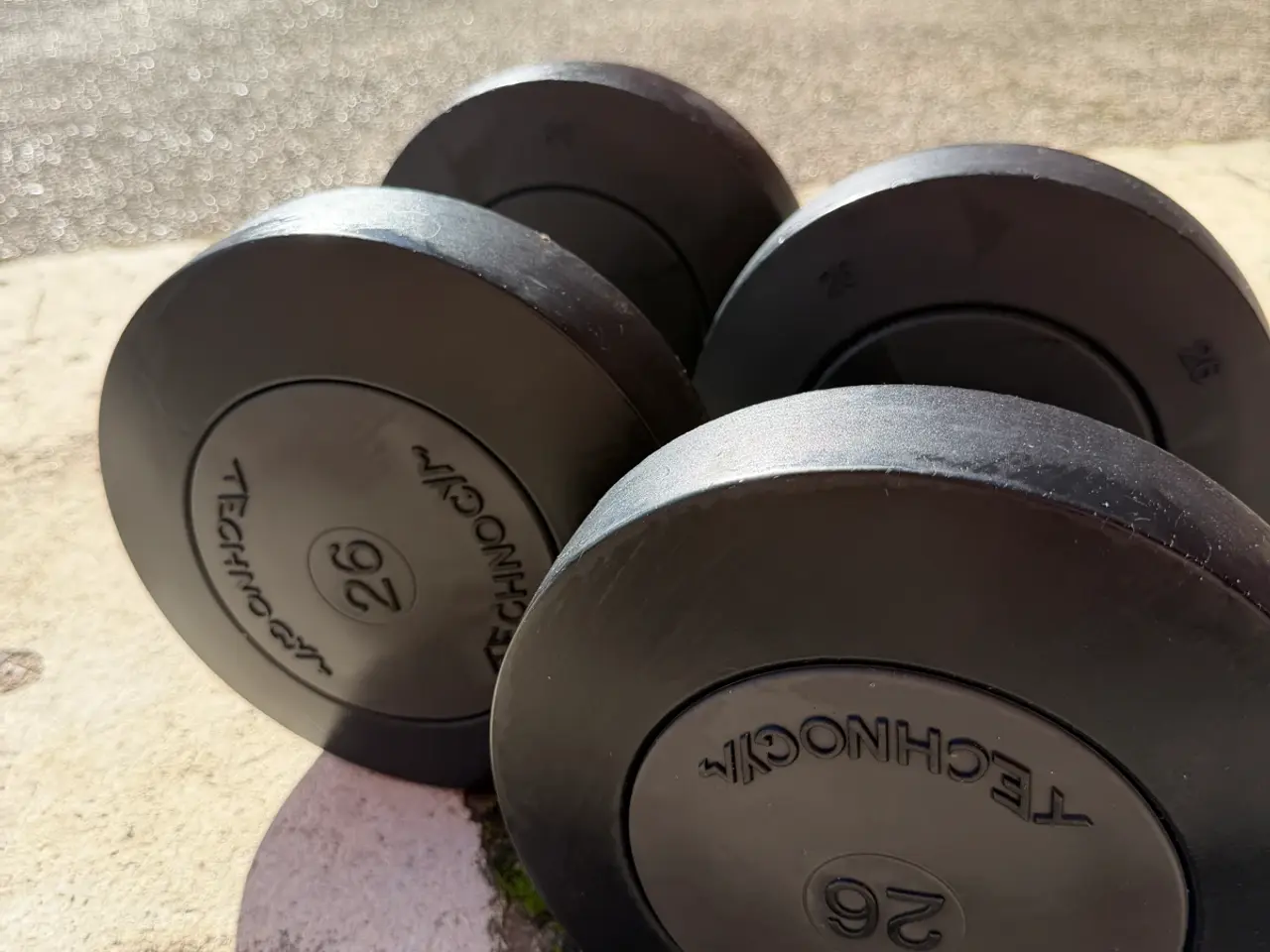 Billede 1 - Technogym Urethane håndvægte (2 x 26 kg.)