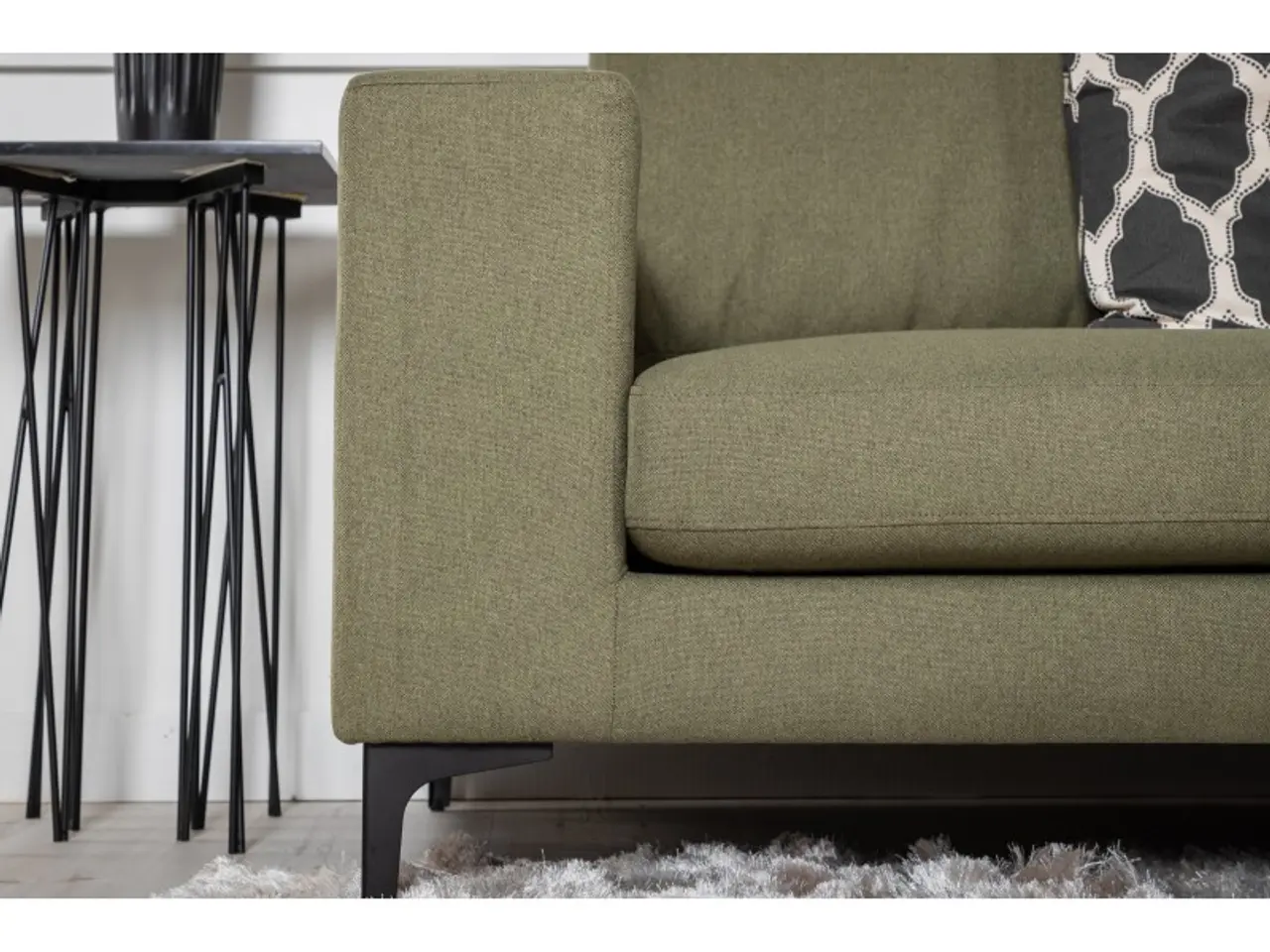 Billede 9 - Bolero 3 personers Sofa - Sort og Grøn