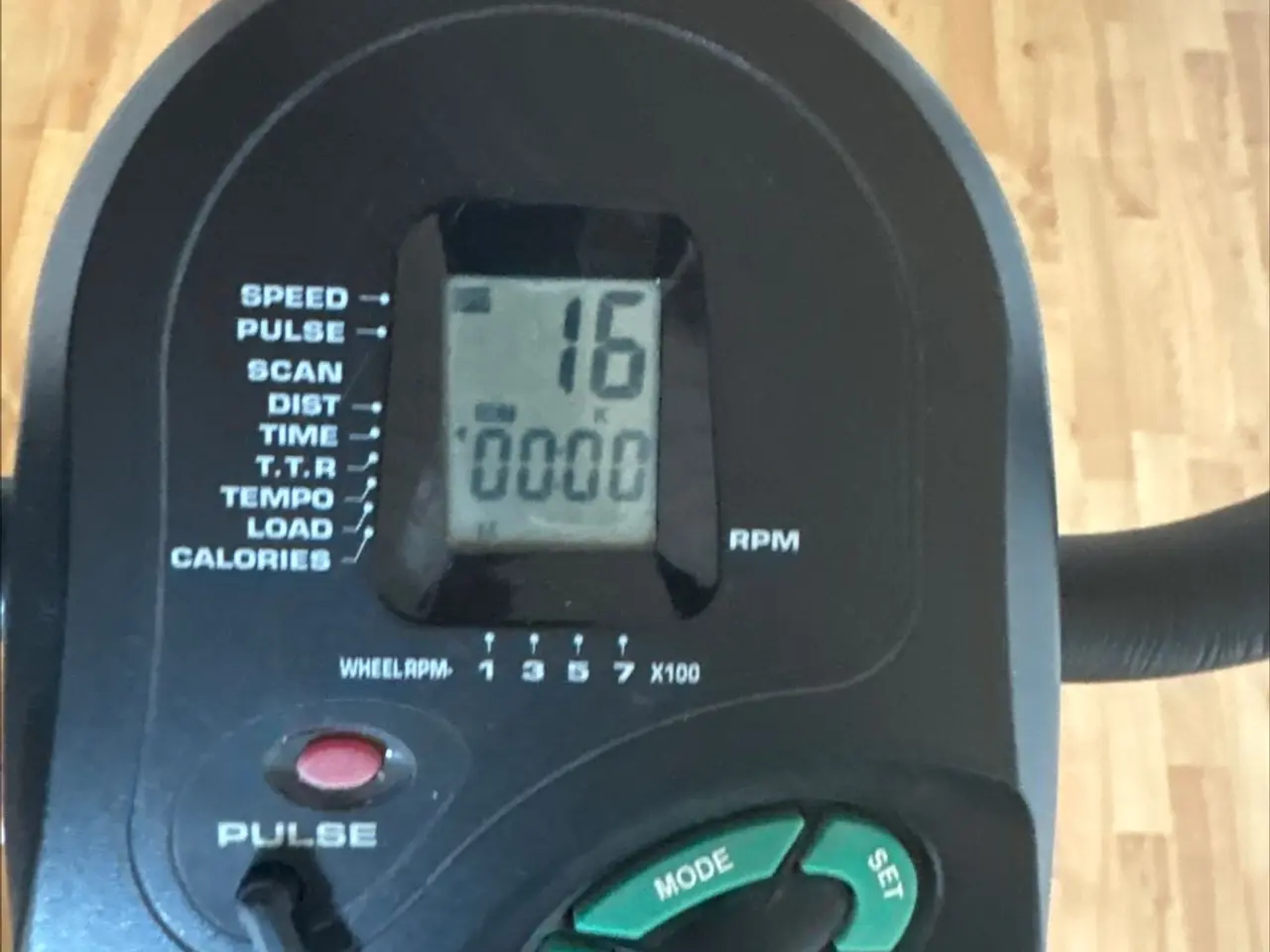 Billede 1 - Kondi cykel med pulsmåler