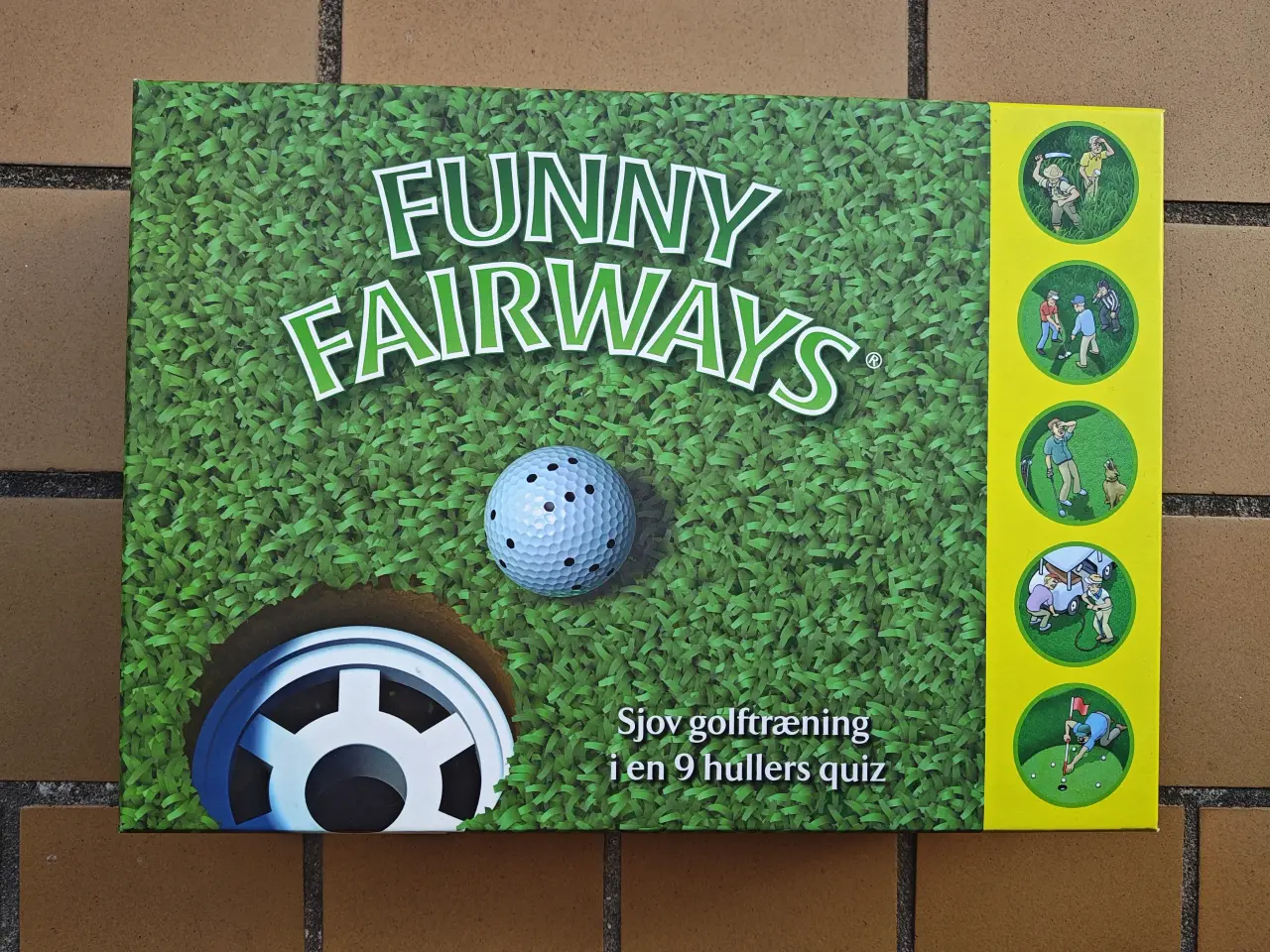 Billede 1 - Golf Spil - Funny Fairways Brætspil quiz