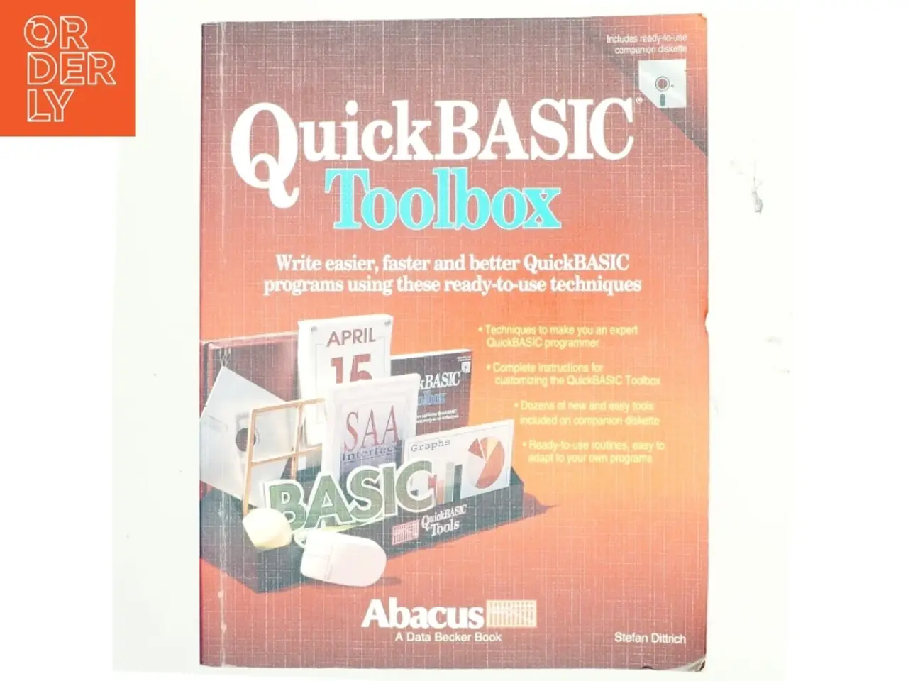 Billede 1 - QuickBASIC Toolbox af Stefan Dittrich (Bog)
