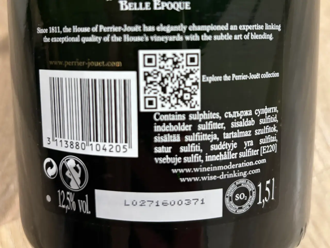 Billede 3 - Magnum Champagne Perrier-Jouet 2007