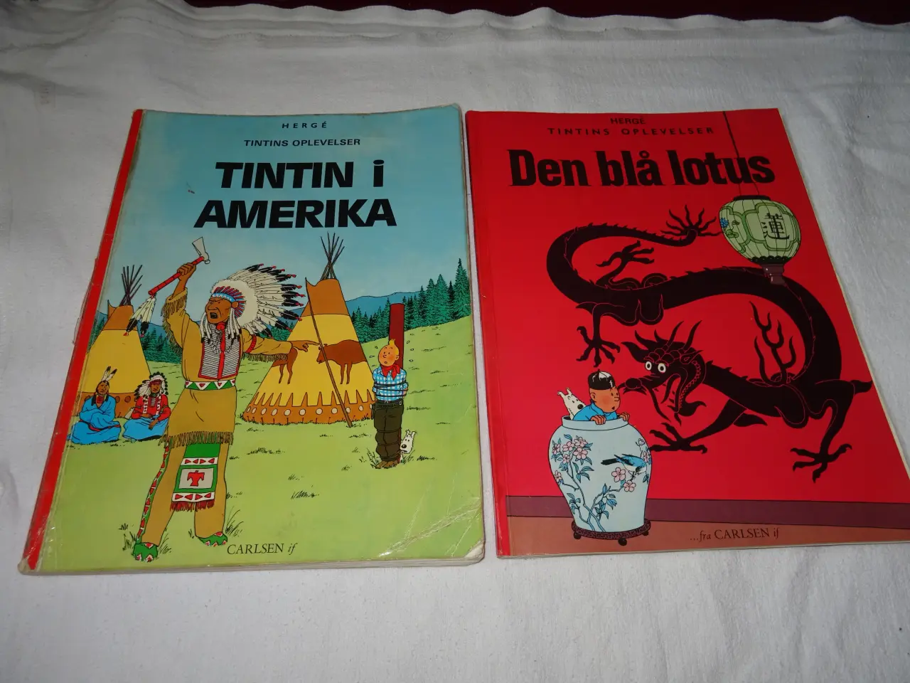 Billede 1 - 2 TIntin nr 19- 60 kr og nr 21 90 kr
