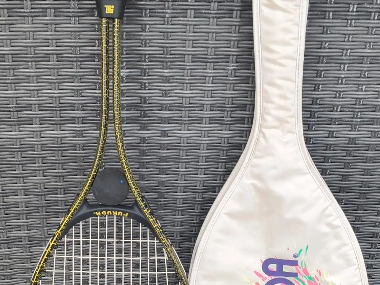 Billede 1 - FUKUDA AERO 45, GRAPHITE SQUASH KETCHER