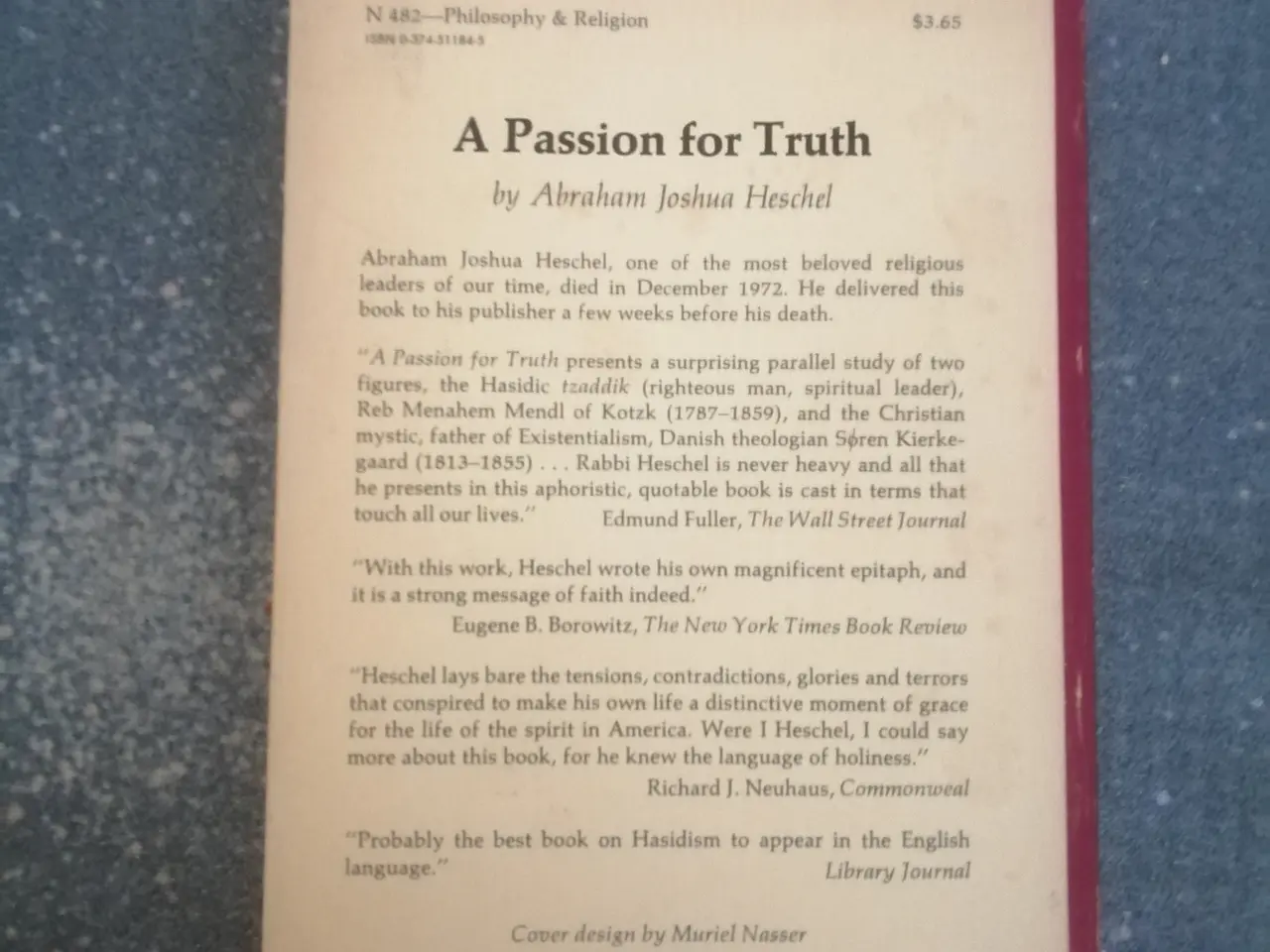 Billede 2 - A Passion for Truth - Abraham Joshua Heschel