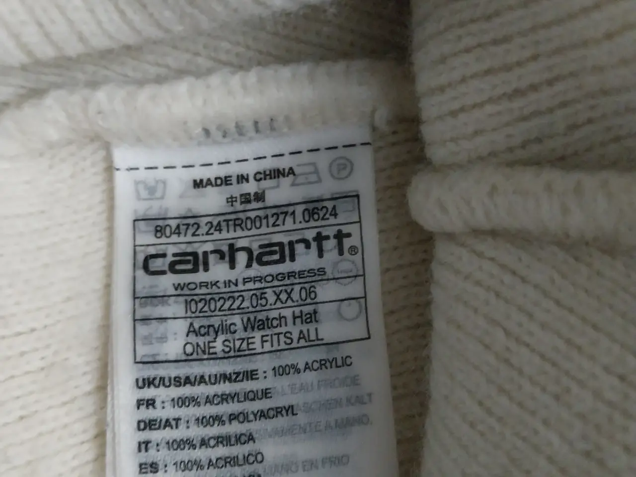 Billede 8 - Carhartt hvid hue