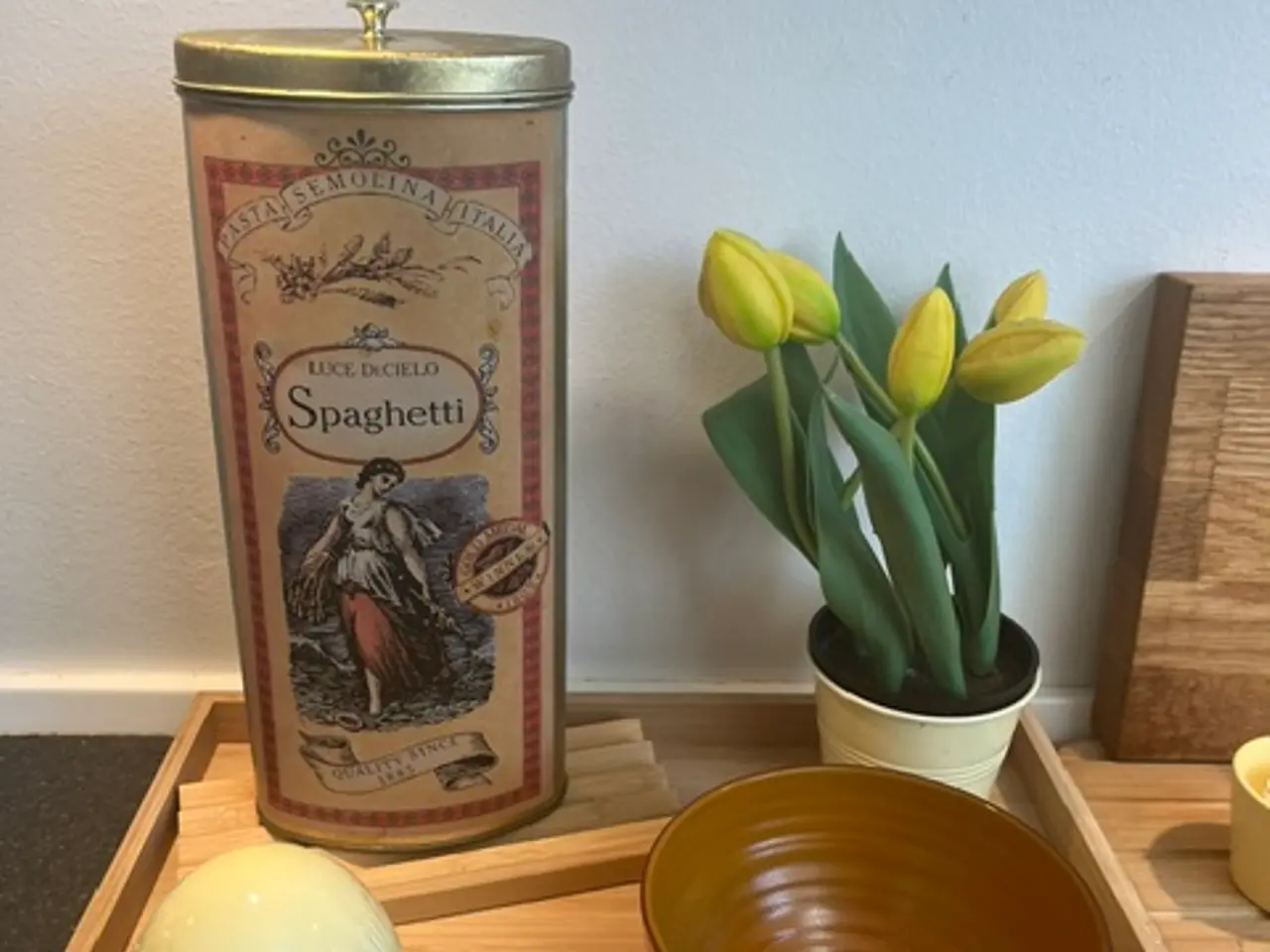 Billede 2 - Charmerende vintage spaghettidåse fra Italien