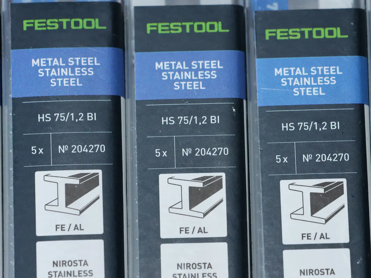 Billede 8 - Festool stiksavklinger, træ, metal, plast