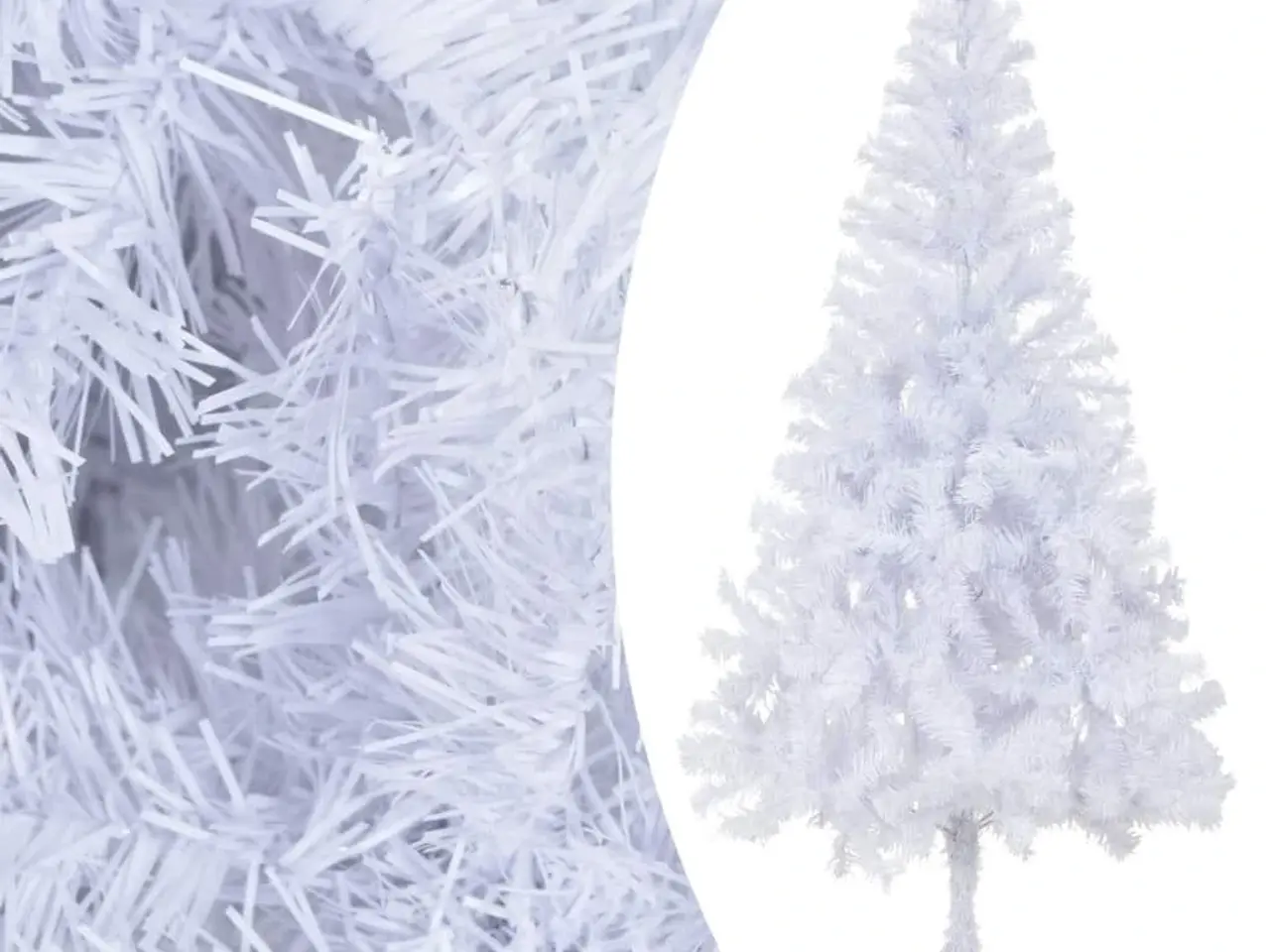 Billede 7 - Kunstigt juletræ med juletræsfod 180 cm 620 grene