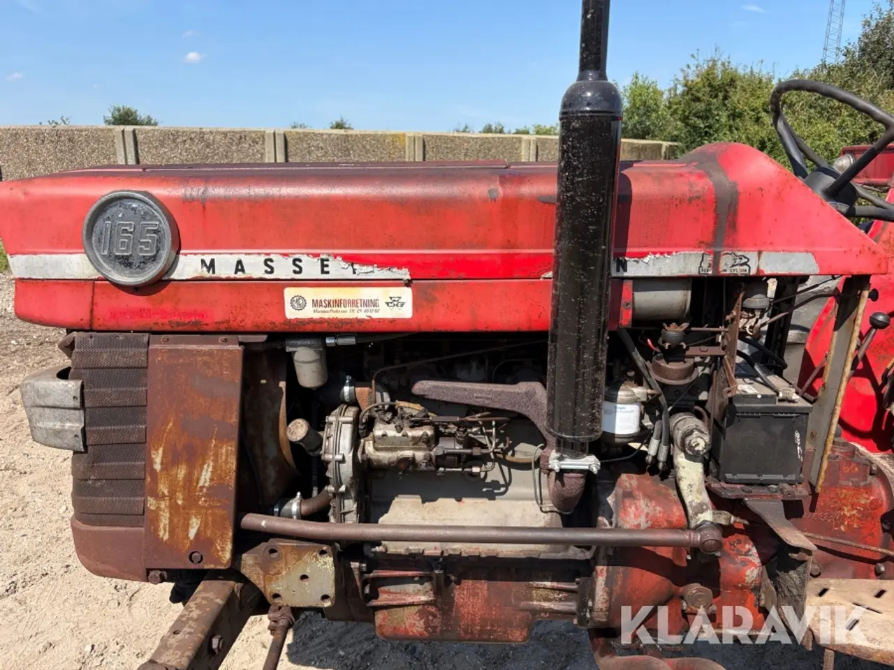 Billede 9 - Veterantraktor Massey Ferguson 165