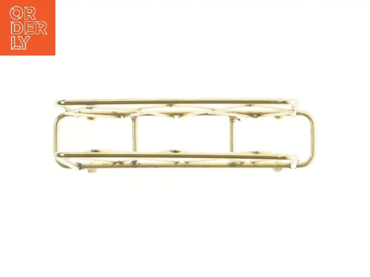 Billede 2 - Guldfarvet servietholder, ny (str. 20x14 cm)