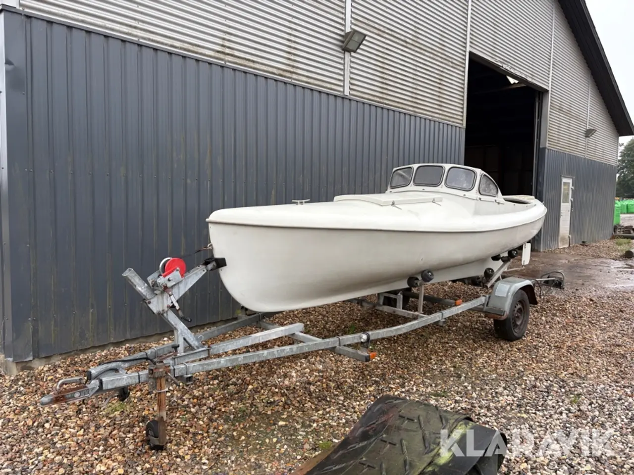 Billede 1 - Båd Andkær 20 jagtbåd med Brenderup bådtrailer