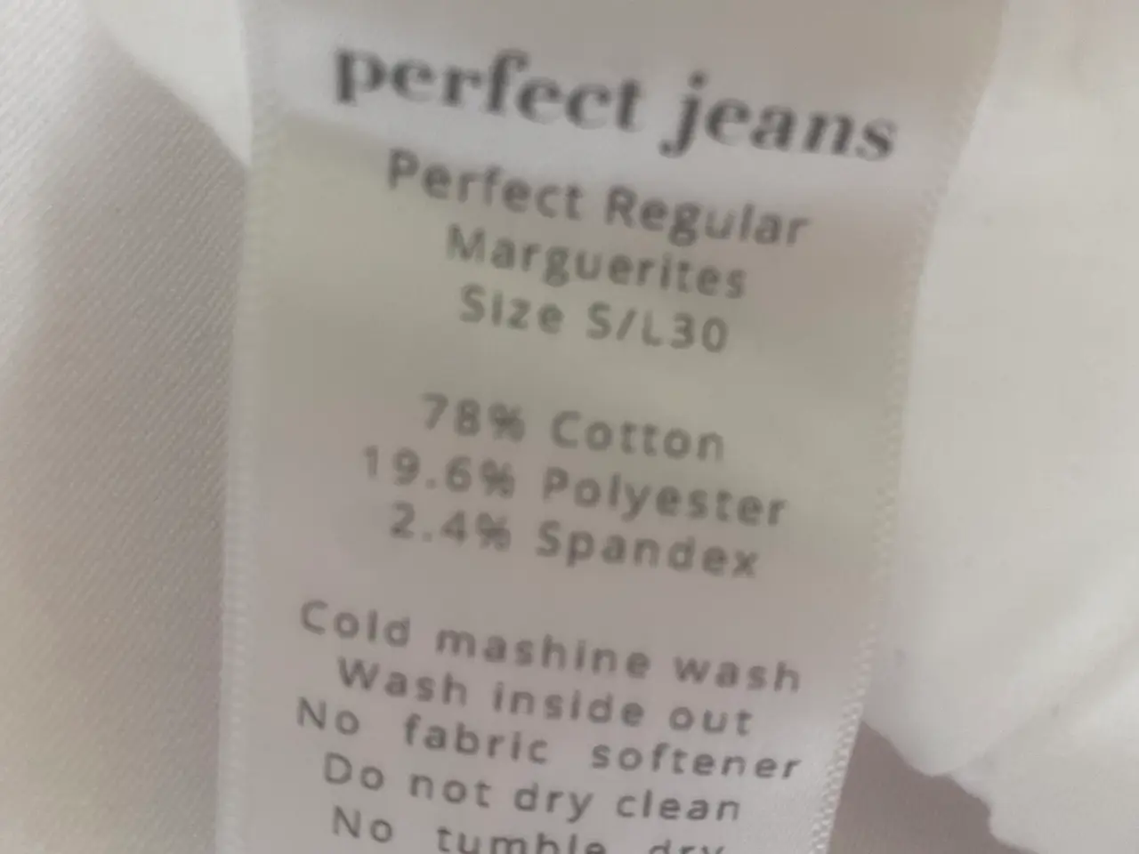 Billede 3 - PERFECT JEANS 5 par helt nye