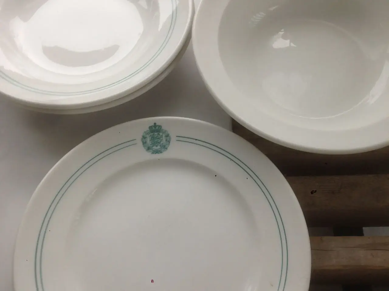 Billede 1 - Logo tallerkener fra Royal Copenhagen