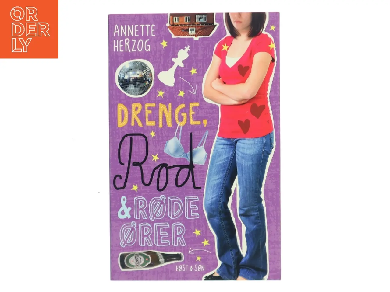 Billede 1 - Drenge, rod & røde ører af Annette Herzog (Bog)
