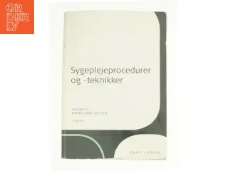 Sygeplejeprocedurer og -teknikker (Bog)