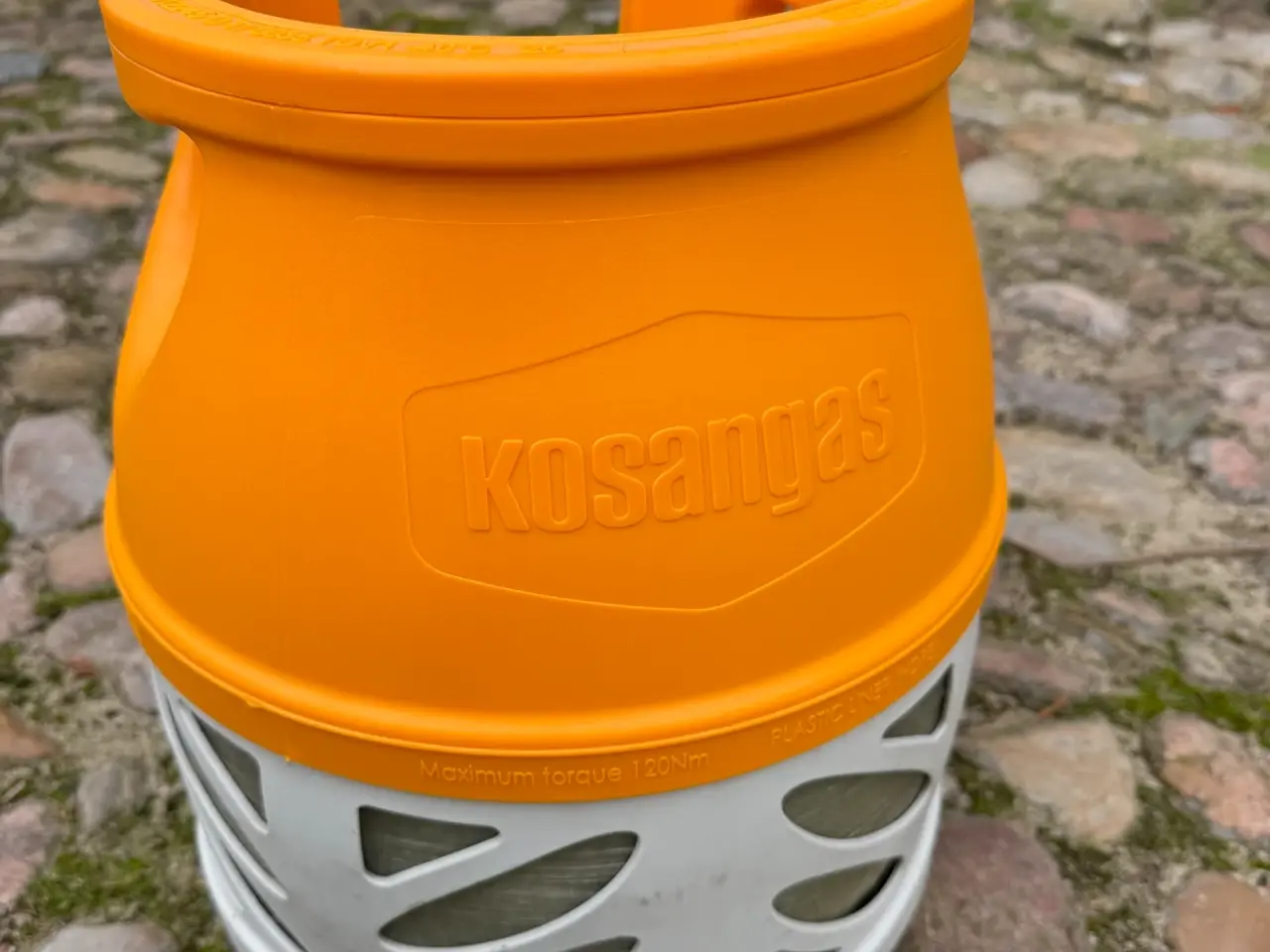 Billede 3 - Gasflaske Kosan 5 kg letvægtsflaske