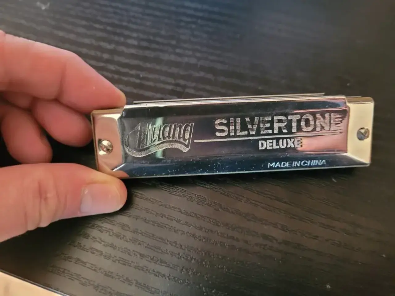 Billede 2 - Huang 103C Silvertone Mund Harmonika
