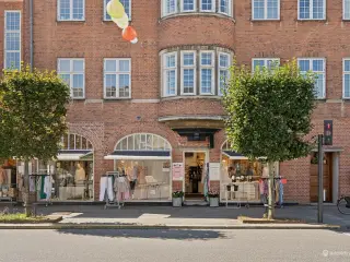 Optimal eksponering midt på Jægersborg Allé